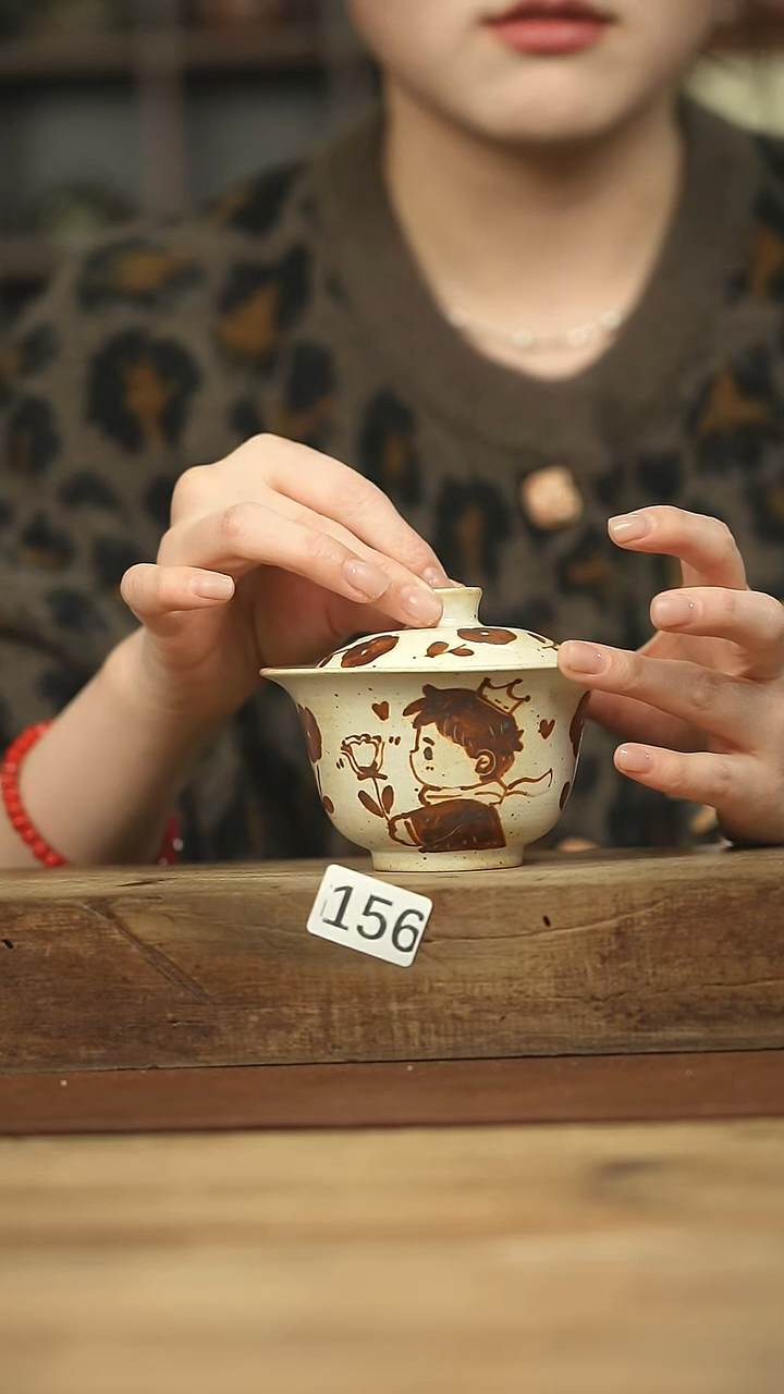 设计师手作！！杨懿盖碗系列！！