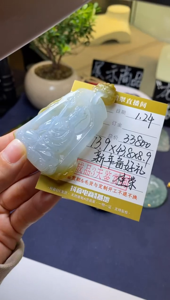 【闪购商品】翡翠颈饰未镶嵌挂饰