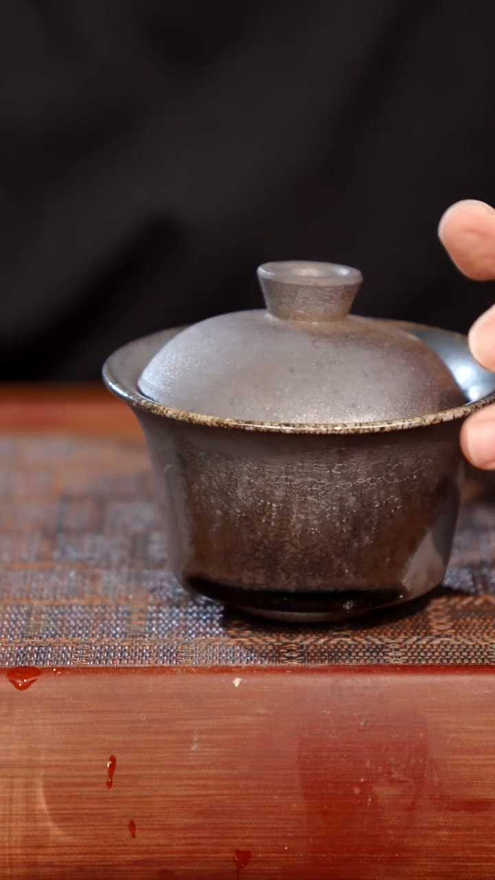 陶瓷奢瓷/瑞寅柴烧茶器（盖碗）347