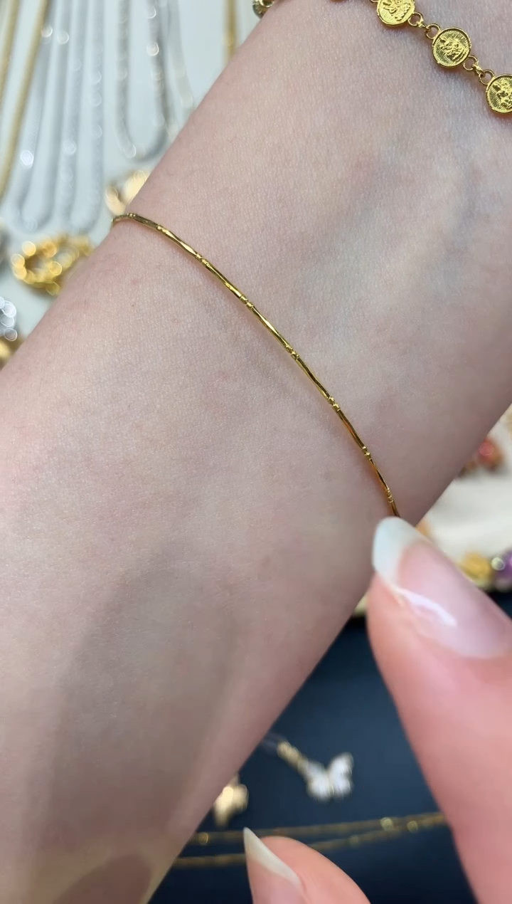 【闪购商品】18K金手镯A40多样性发一件|520