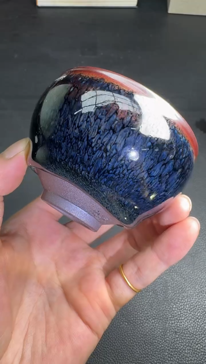 茶盏孙福昆一羽四季-冬158