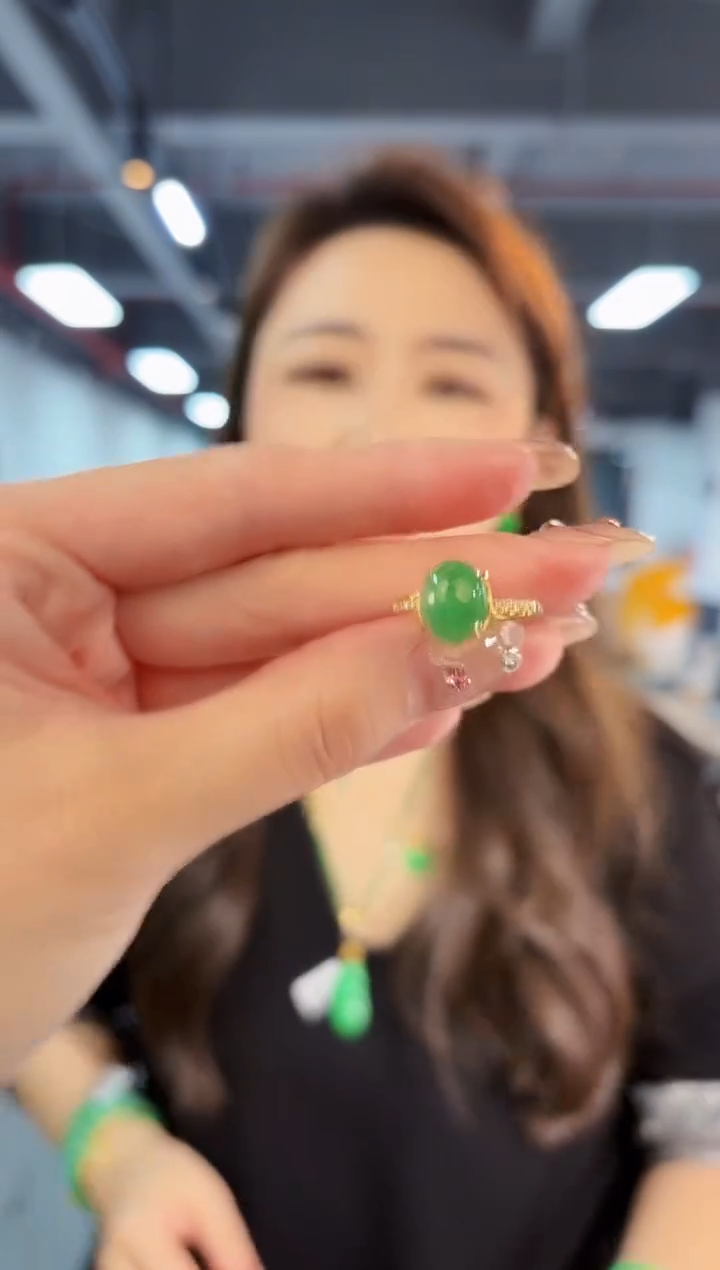 【闪购商品】翡翠戒指未镶嵌缅料A货/支持复检/一件