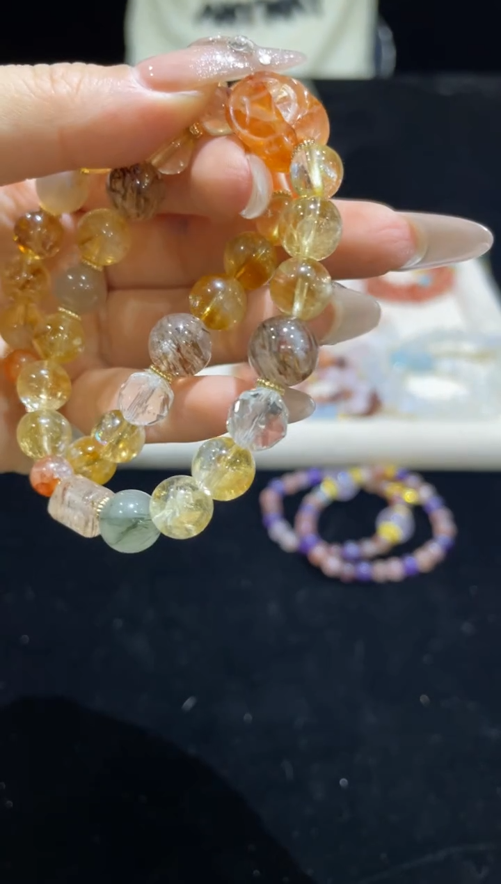 【闪购商品】烟晶手链合金29浮力012