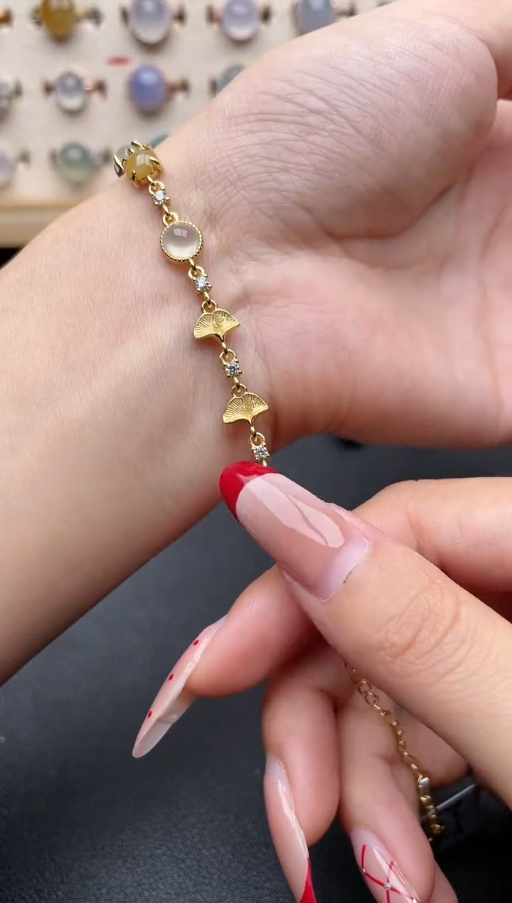 【闪购商品】翡翠戒指银S925镶嵌一物一证一礼盒