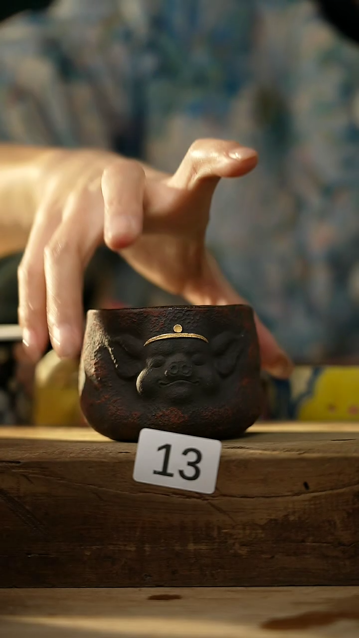 【闪购商品】瓷片设计师款 广州美术学院 陈启振 杯