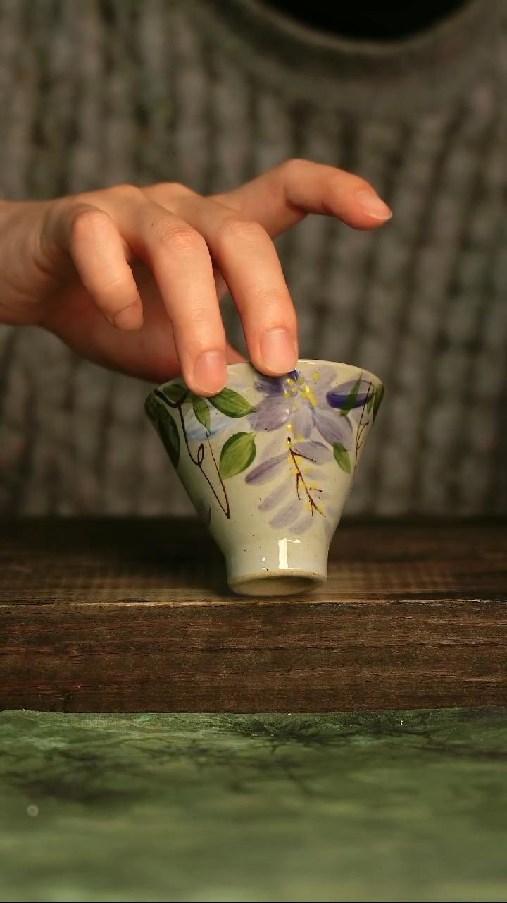 青诗集手工手绘瓷器青诗集手工手绘瓷器