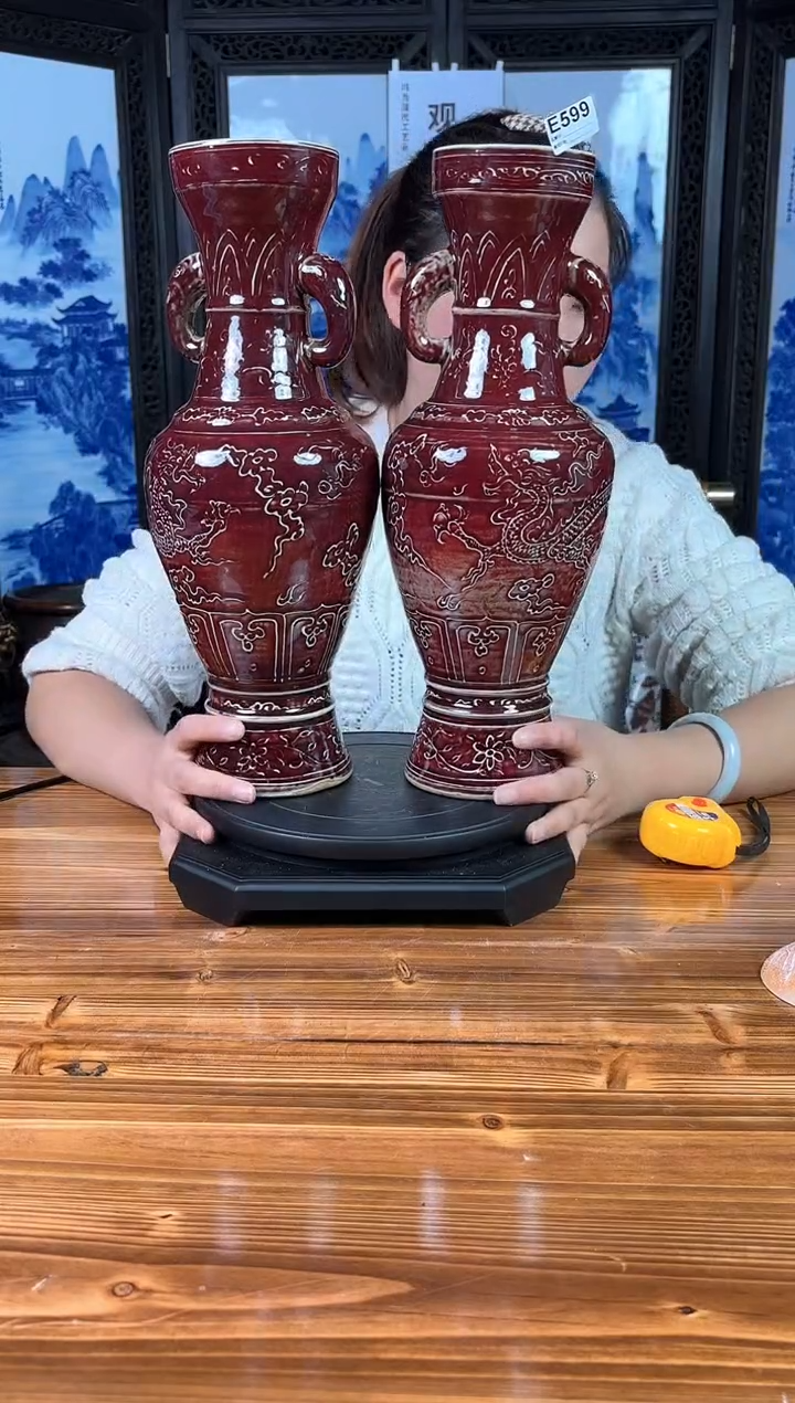 【闪购商品】摆件景德镇陶瓷仿古摆件E599