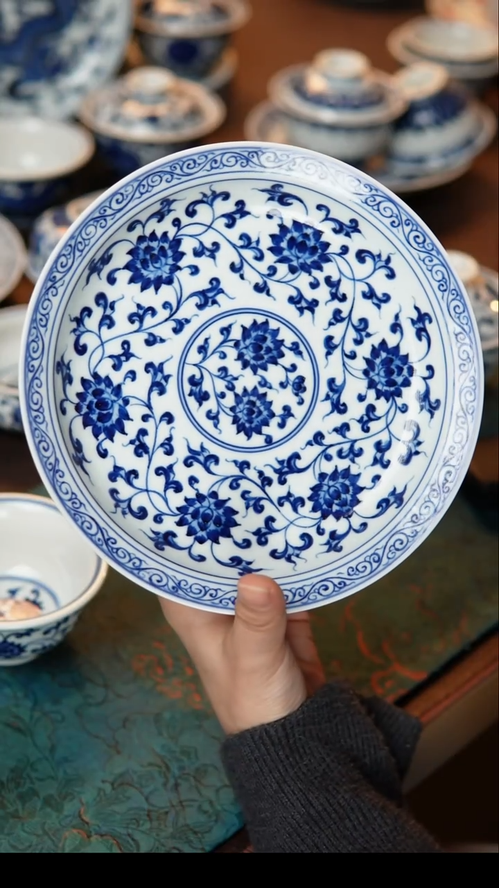 其他陶瓷缠枝金刚连壶承