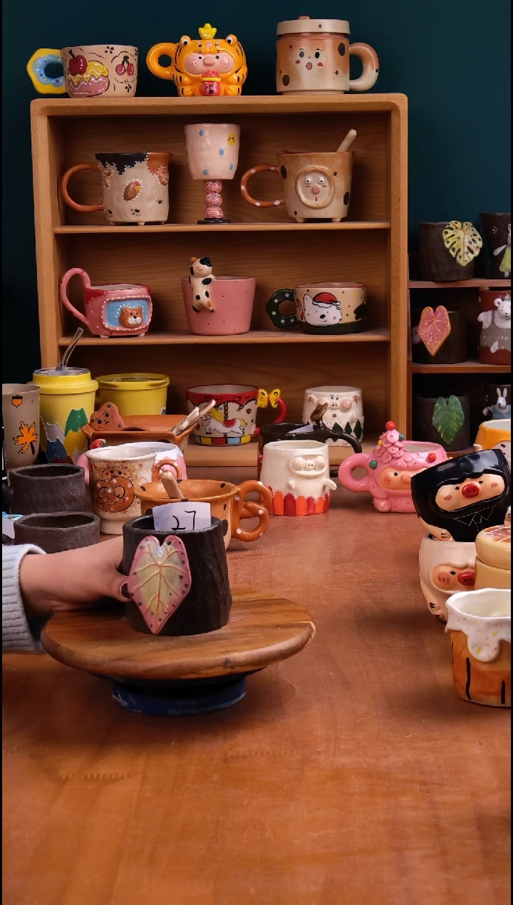 摆件陶景德镇原创手工陶瓷微瑕027