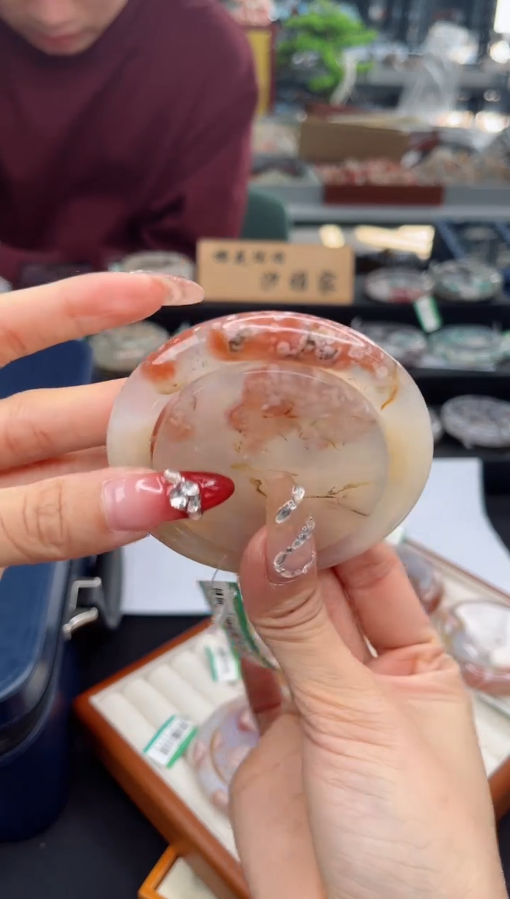 【闪购商品】石英质玉手镯未镶嵌55圈口（赠品镯心）6444203