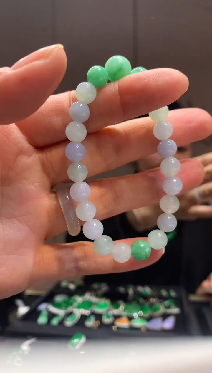 【闪购商品】翡翠手串未镶嵌手串