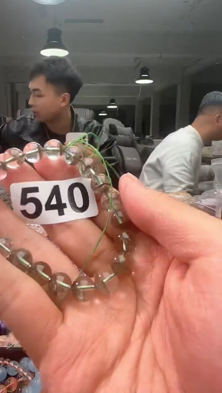 【闪购商品】水晶手串银S925镶嵌540幽灵