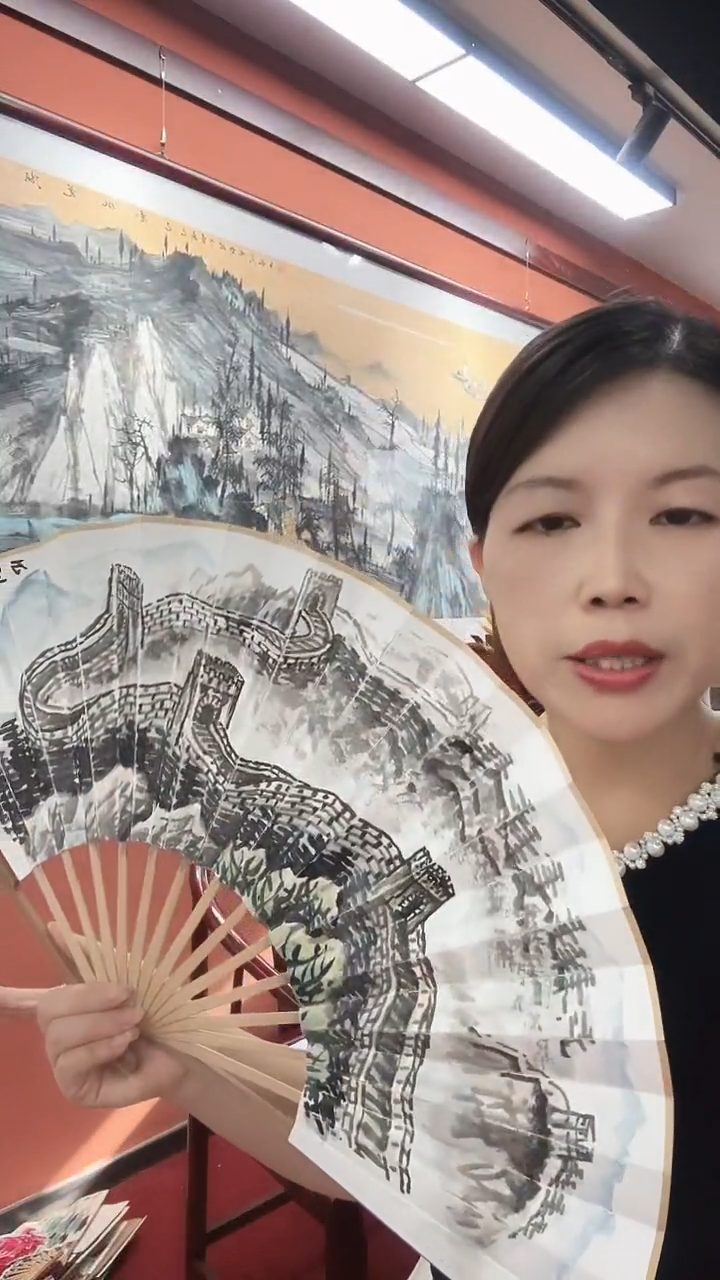 国画陈朝文/国画/扇面