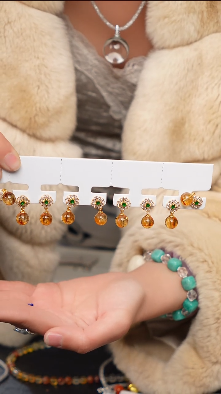 水晶摆件银S925镶嵌29