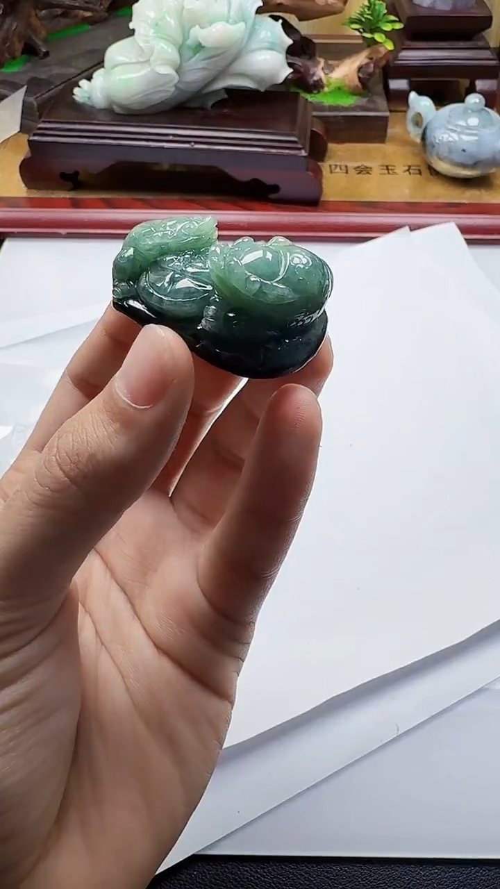 吊坠(不含链)未镶嵌翡翠1