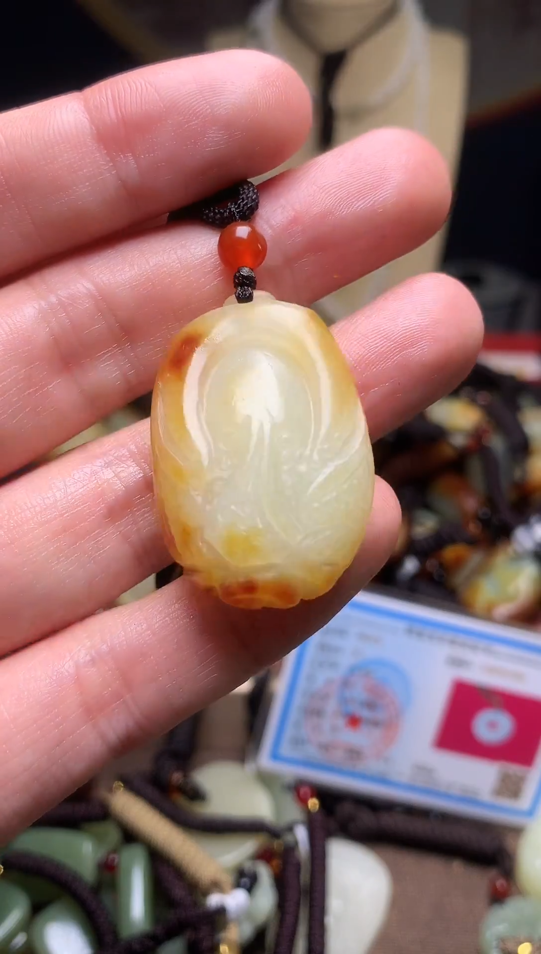 颈饰未镶嵌和田玉新疆料青海料清水和田玉吊坠