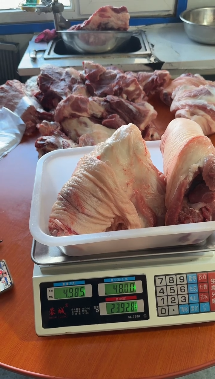 中国大陆180食用农产品陪*猪肘子4.98陪伴