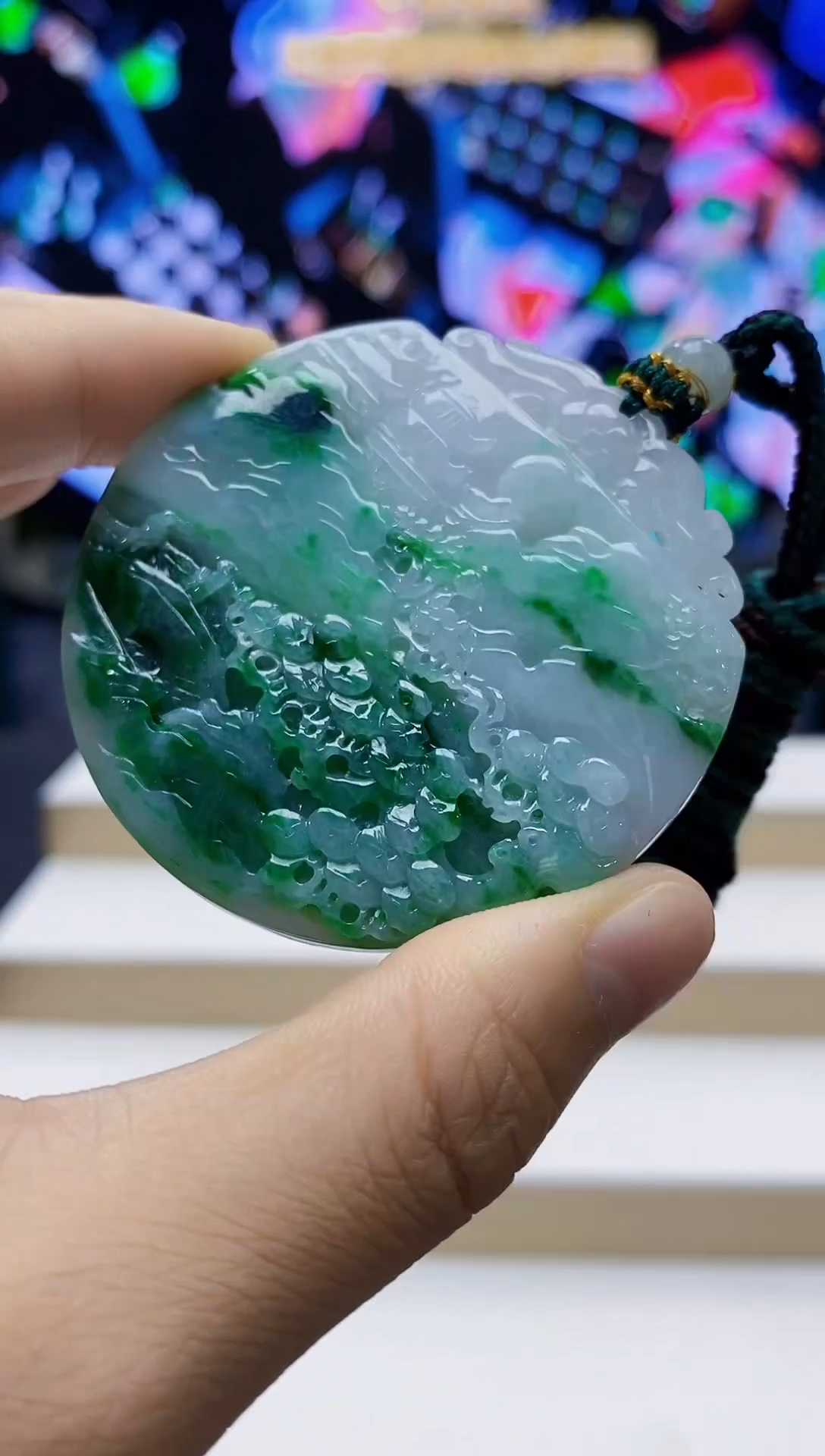 未镶嵌定制翡翠-毛货挂件·31