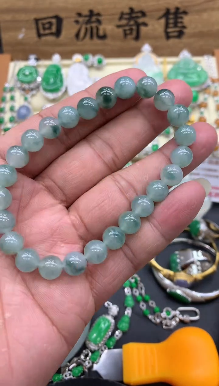【闪购商品】翡翠手串未镶嵌572-中国好珍宝