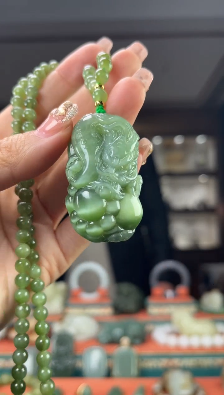 【闪购商品】和田玉颈饰未镶嵌佩佩