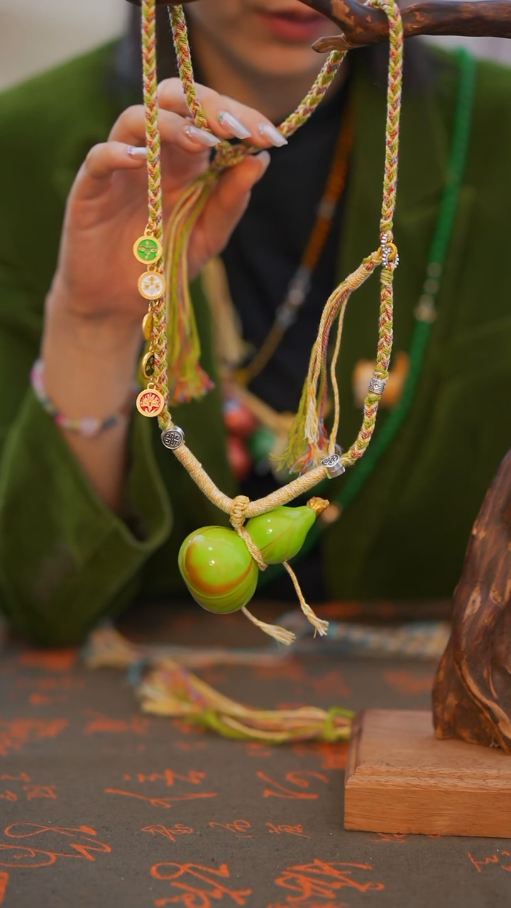 24非遗漆手艺工天然葫芦文玩福禄