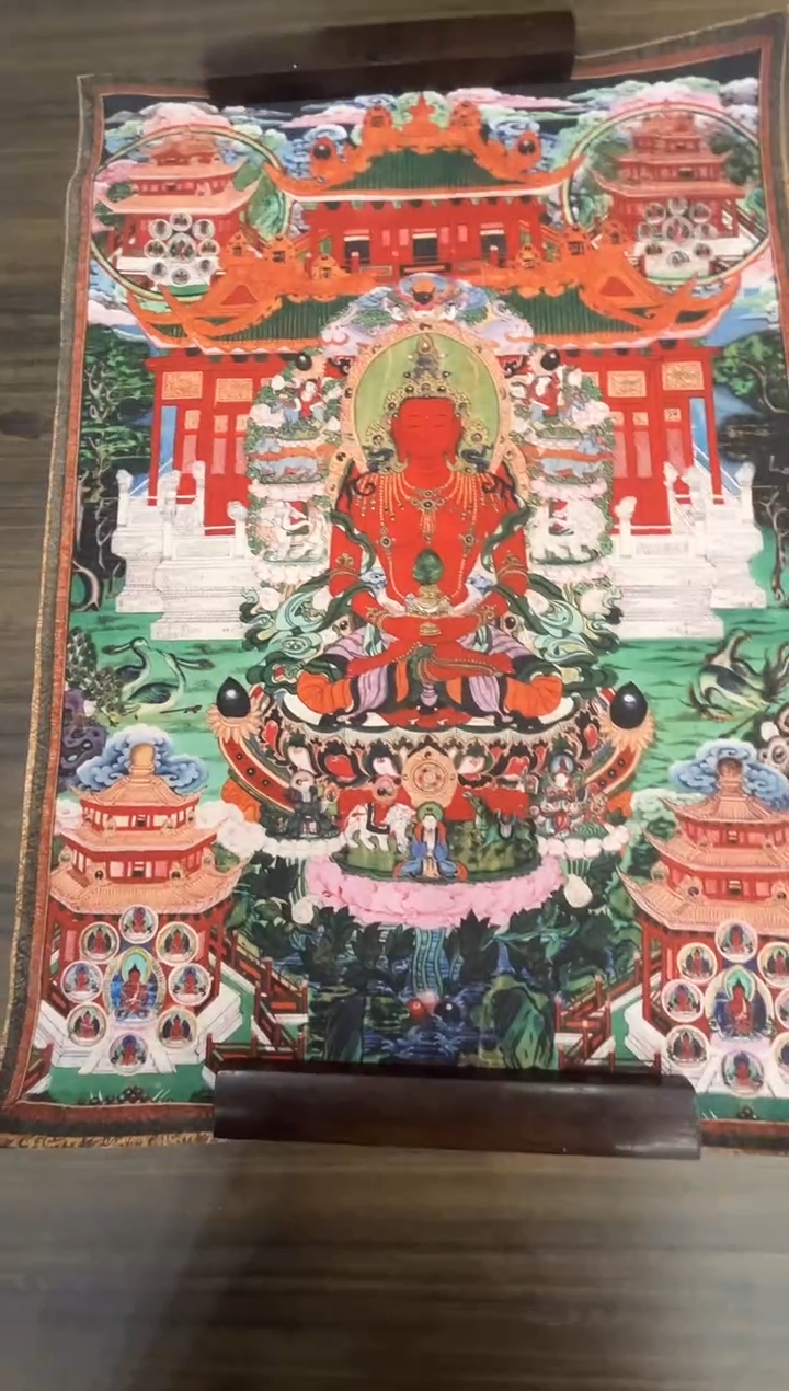 卷轴画唐卡16098