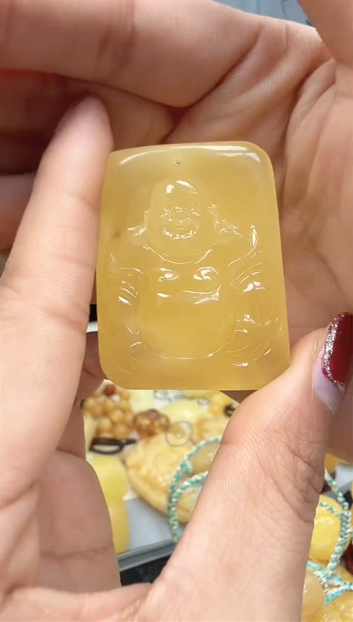 【闪购商品】琥珀裸石未镶嵌挂坠