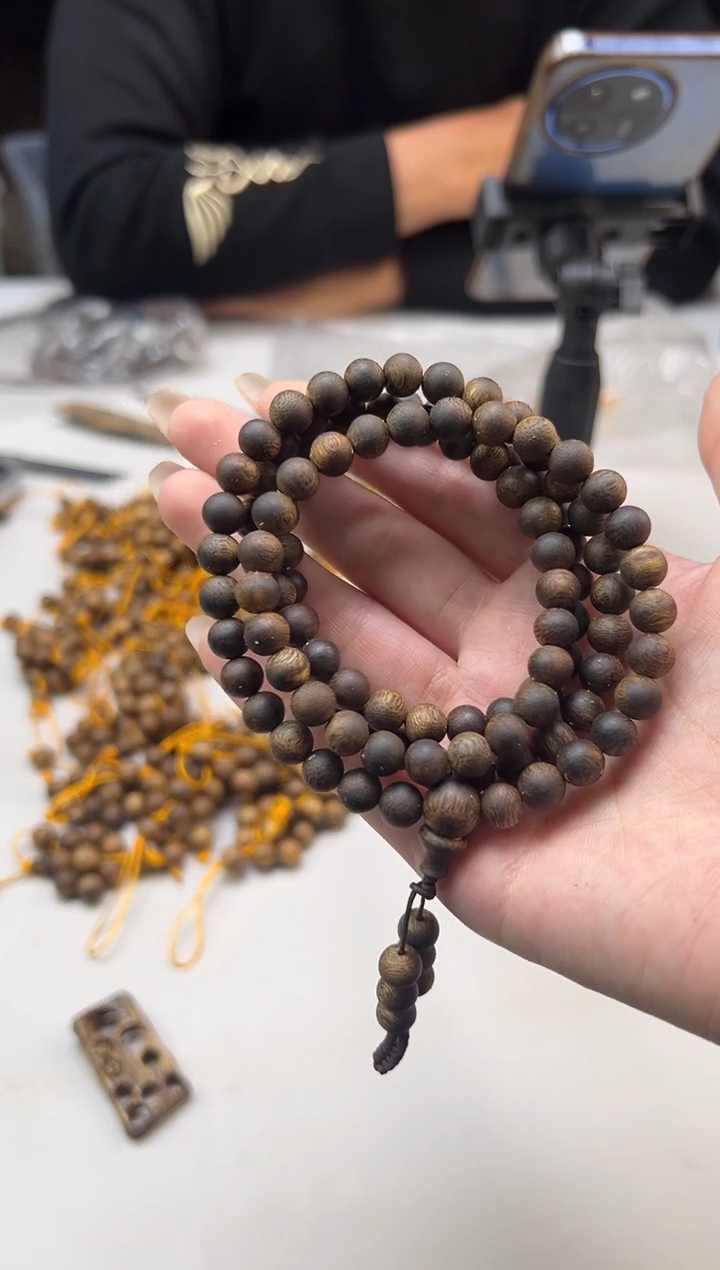 【闪购商品】沉香手串棋楠沉香沉水08圆珠多圈多样性发1