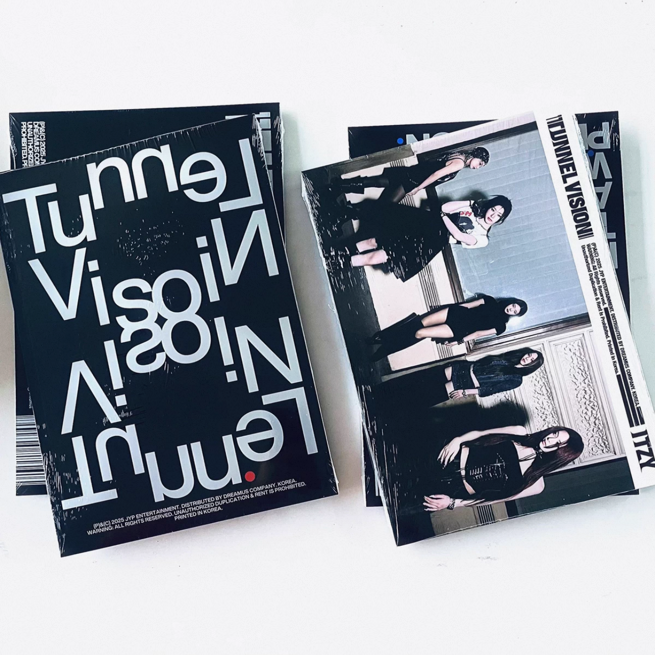 现货正品 ITZY新专辑 TUNNEL VISION 官方正版周边小卡 黄礼志