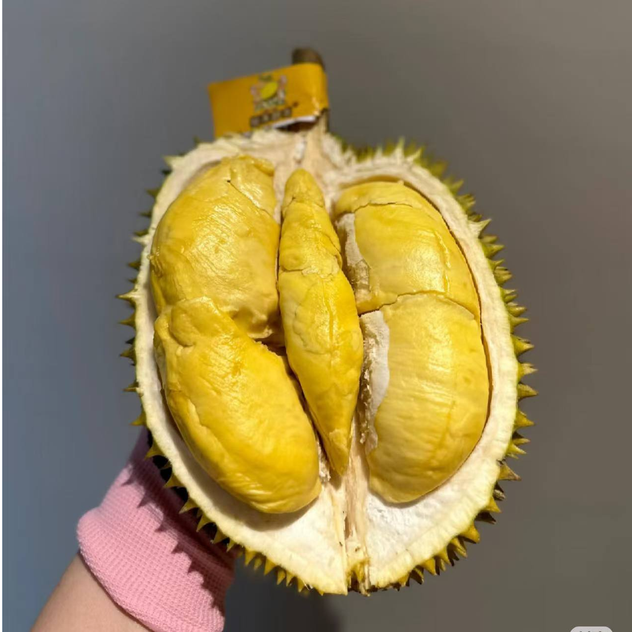 【顺丰空运】泰国小品种新鲜榴莲泰国托曼尼2-8斤干包黄肉奶香浓郁榴莲核大榴莲同城送托曼尼泰国南部