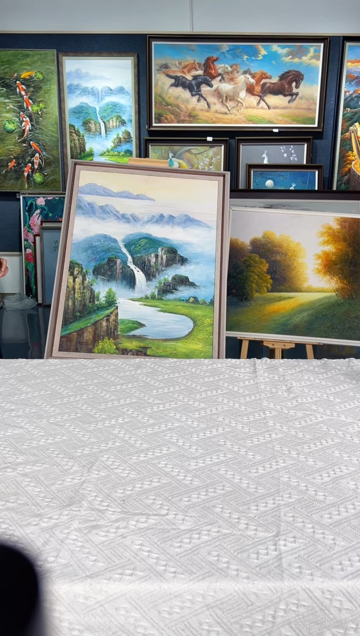【闪购商品】油画21号 60*80 山水-手绘油画