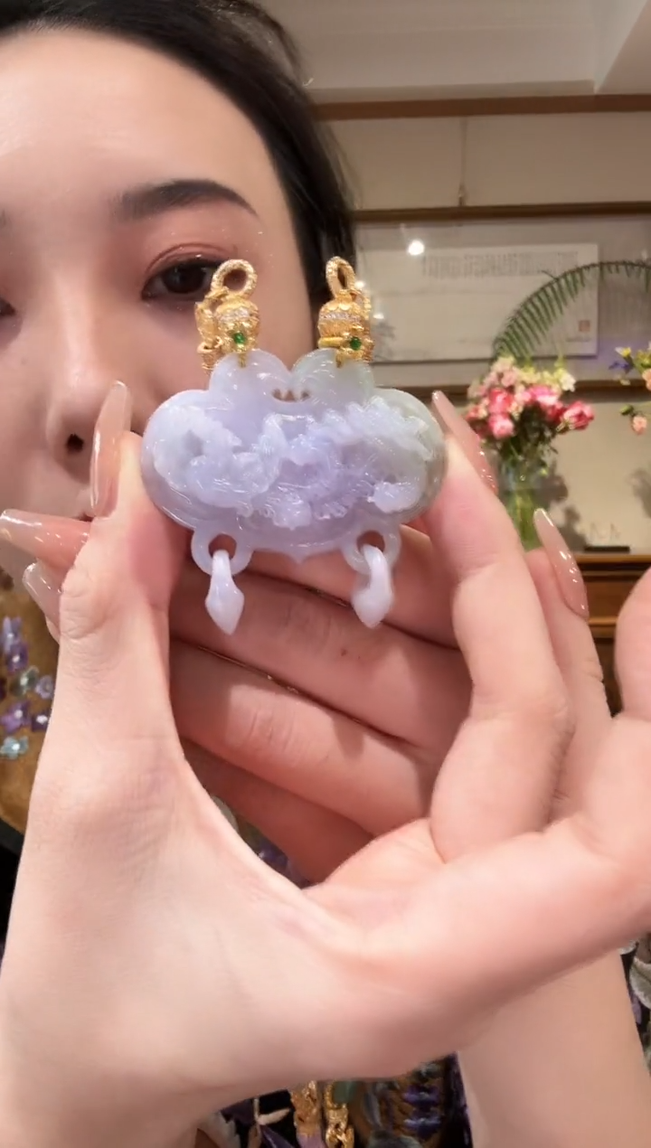 【闪购商品】翡翠颈饰未镶嵌国风