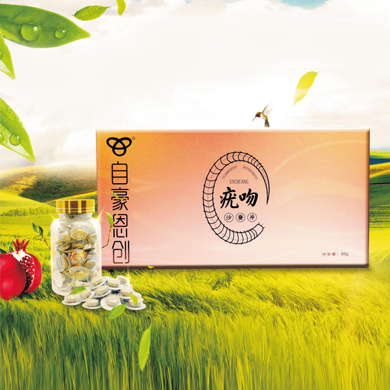 禾虫沙蚕含片2瓶装