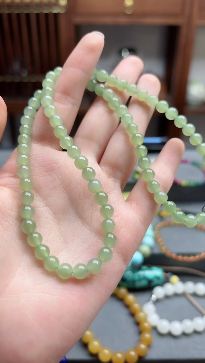 【闪购商品】和田玉项链未镶嵌晴水项链SC