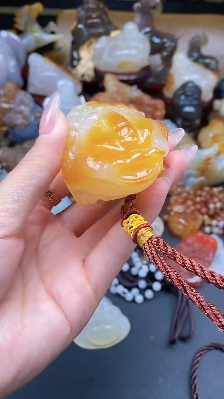 【闪购商品】玛瑙/玉髓颈饰未镶嵌dd