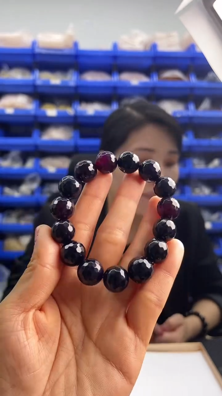 【闪购商品】玛瑙手饰未镶嵌百A钻切紫龙醇12亿年卡1.4多样性发一