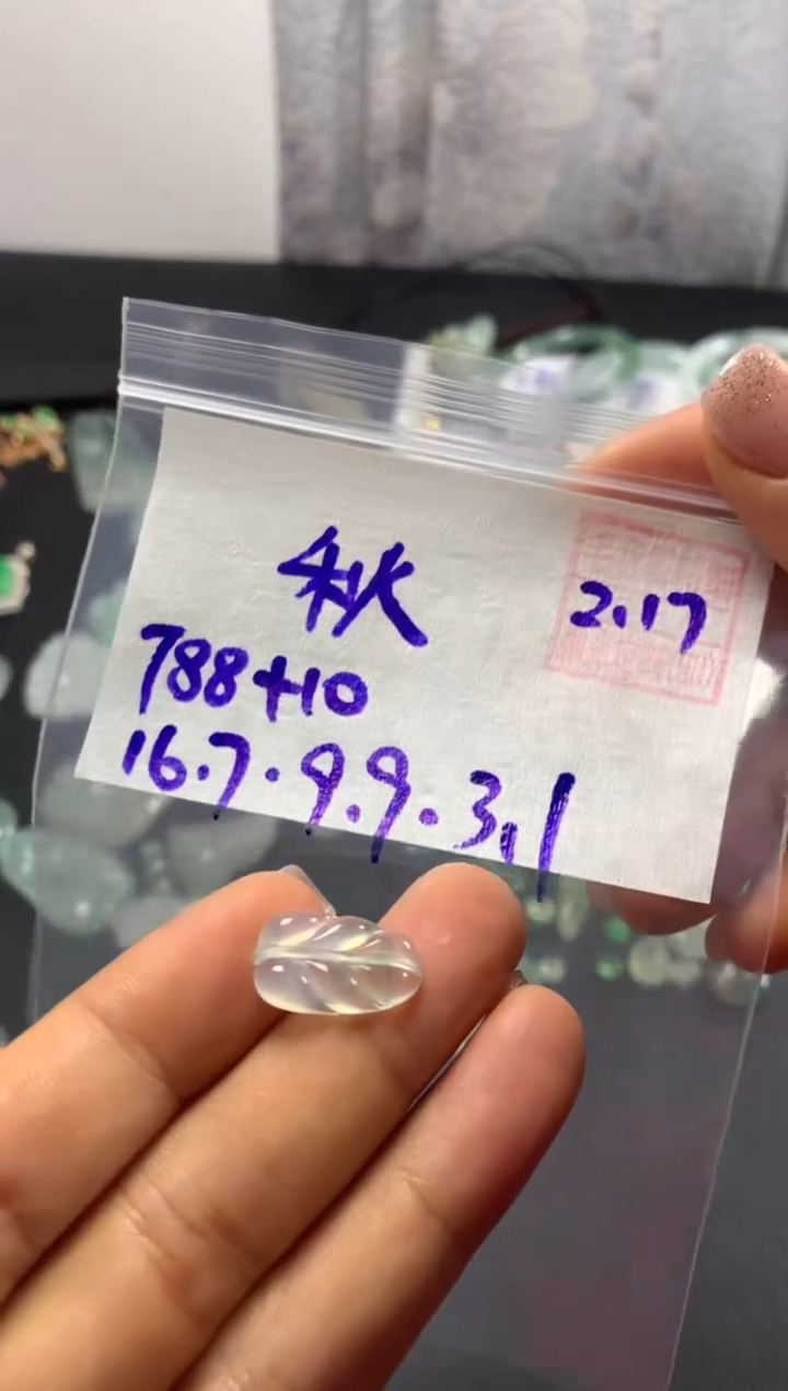 【闪购商品】定制翡翠未镶嵌秋阳