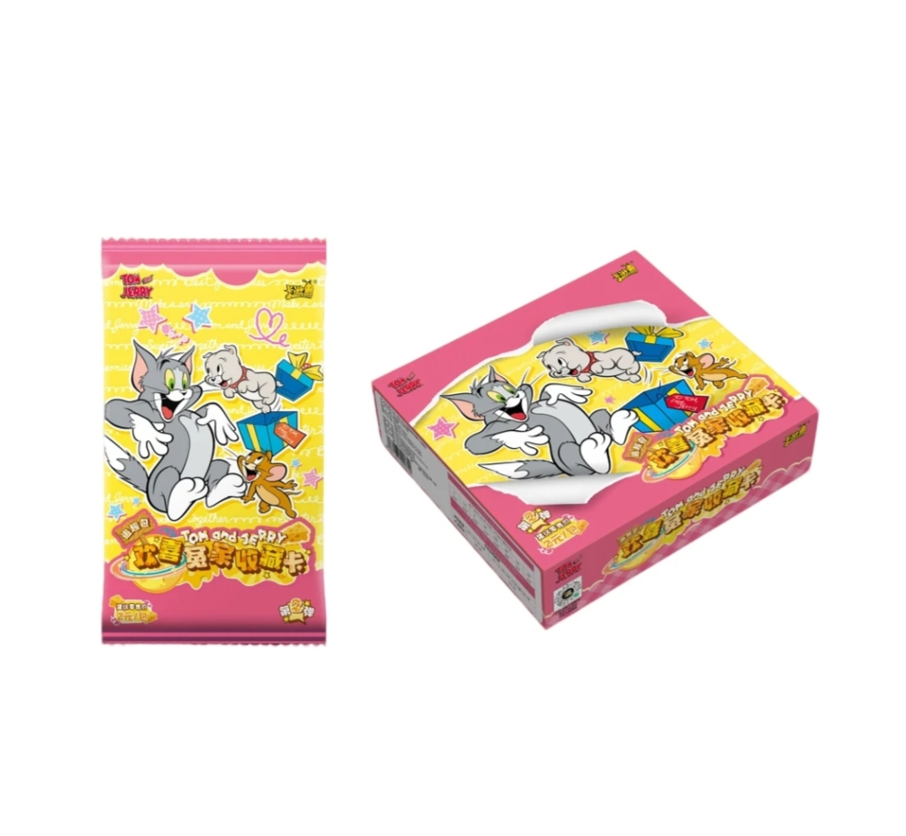 【拆卡】PLAY 卡游猫和老鼠 追趣包第二弹   收藏卡牌产品-默认代拆