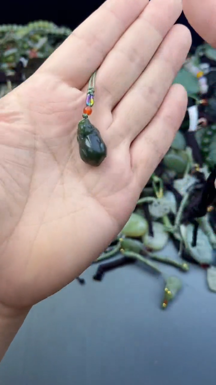 和田玉未镶嵌颈饰多样性发货       拍一发一