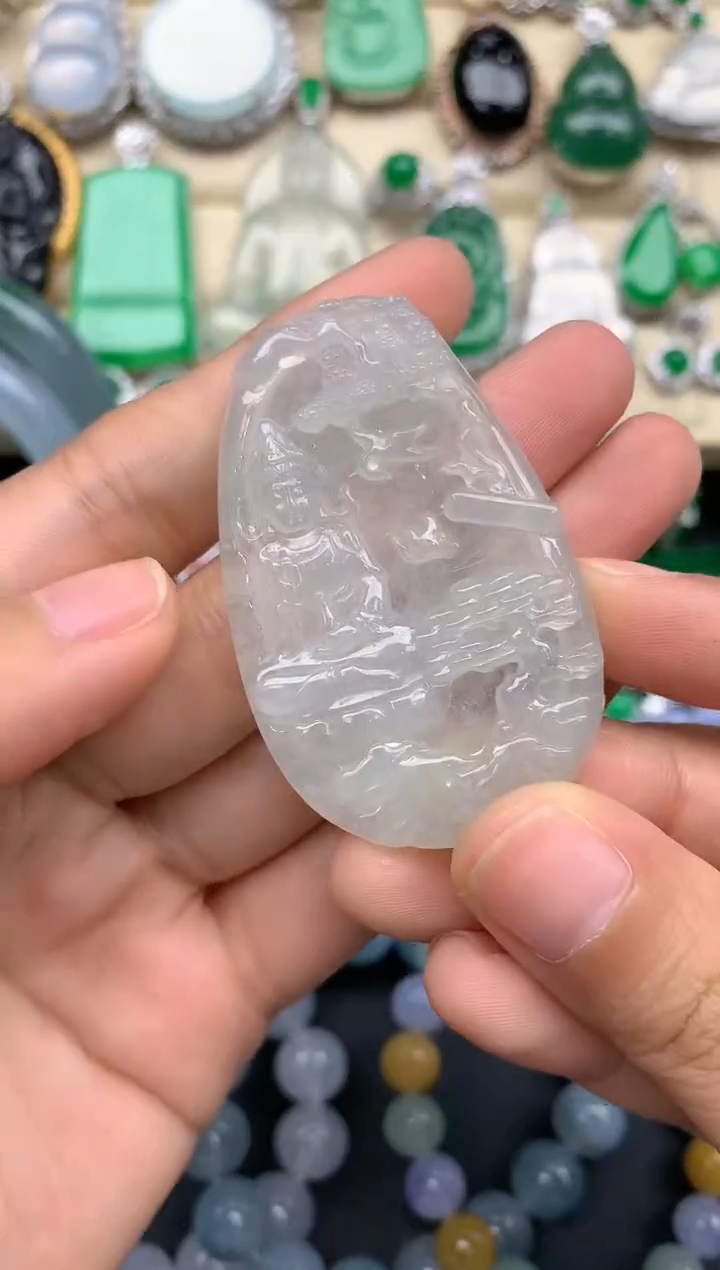 【闪购商品】翡翠颈饰未镶嵌25-中国好珍宝