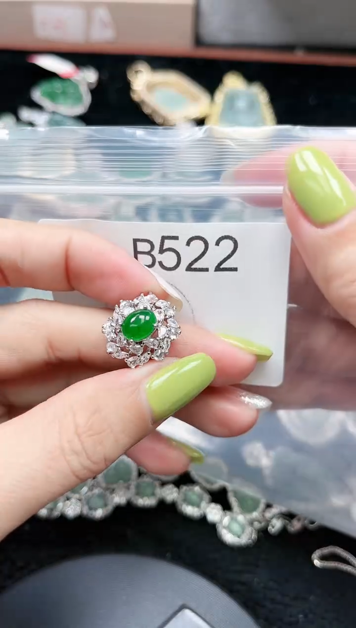 【闪购商品】翡翠颈饰未镶嵌522赠皮绳