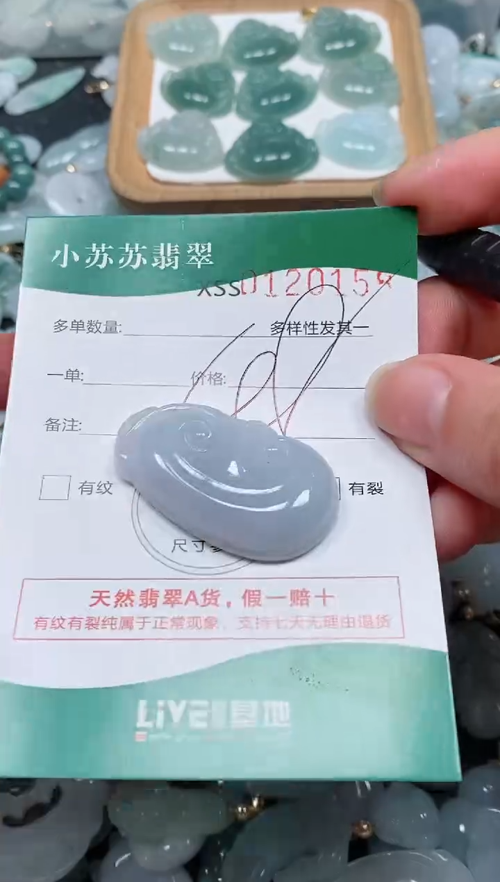 【闪购商品】翡翠颈饰未镶嵌闪购商品0120158