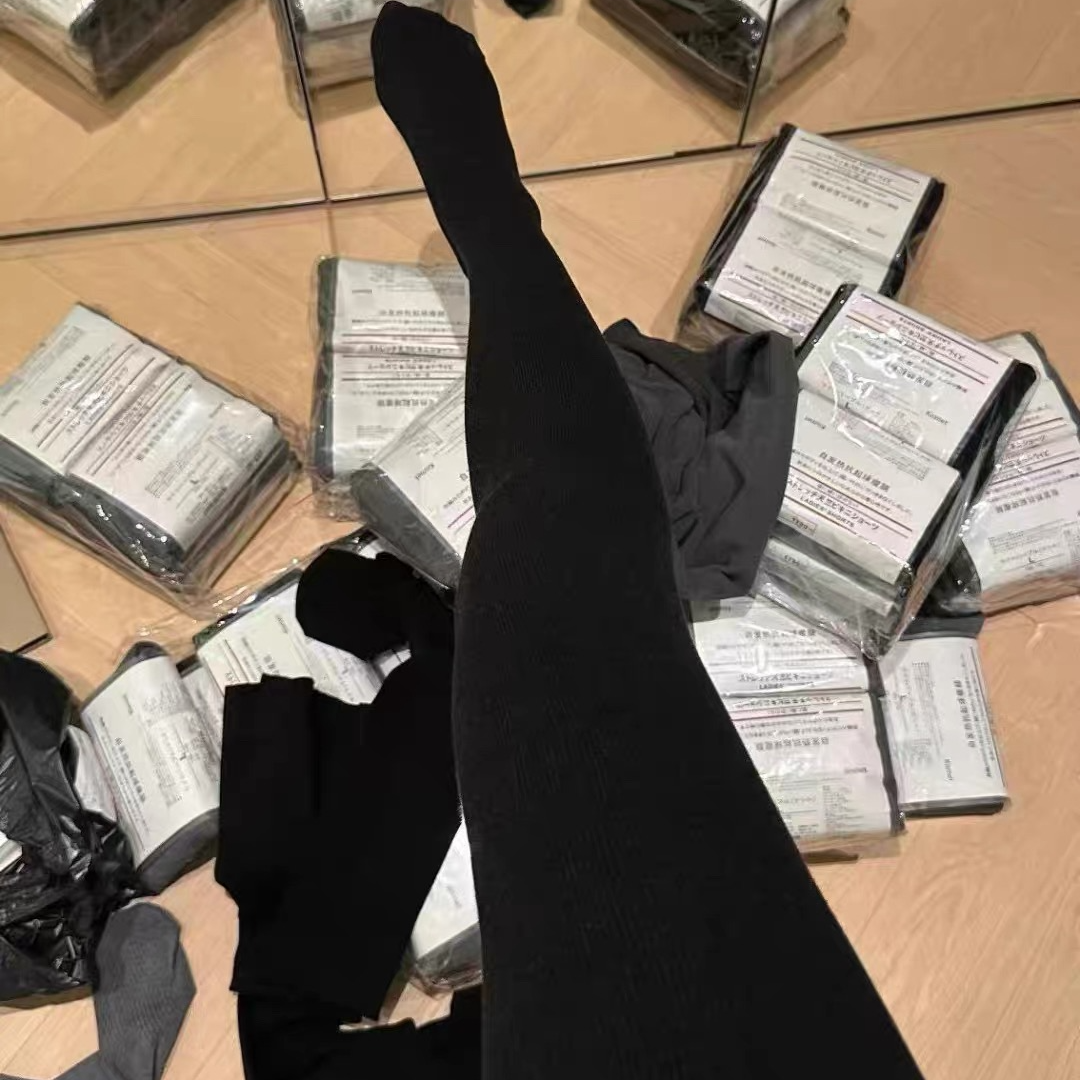 秋冬新款百搭基础打底袜女舒适加绒连袜裤保暖无压力显瘦打底裤潮