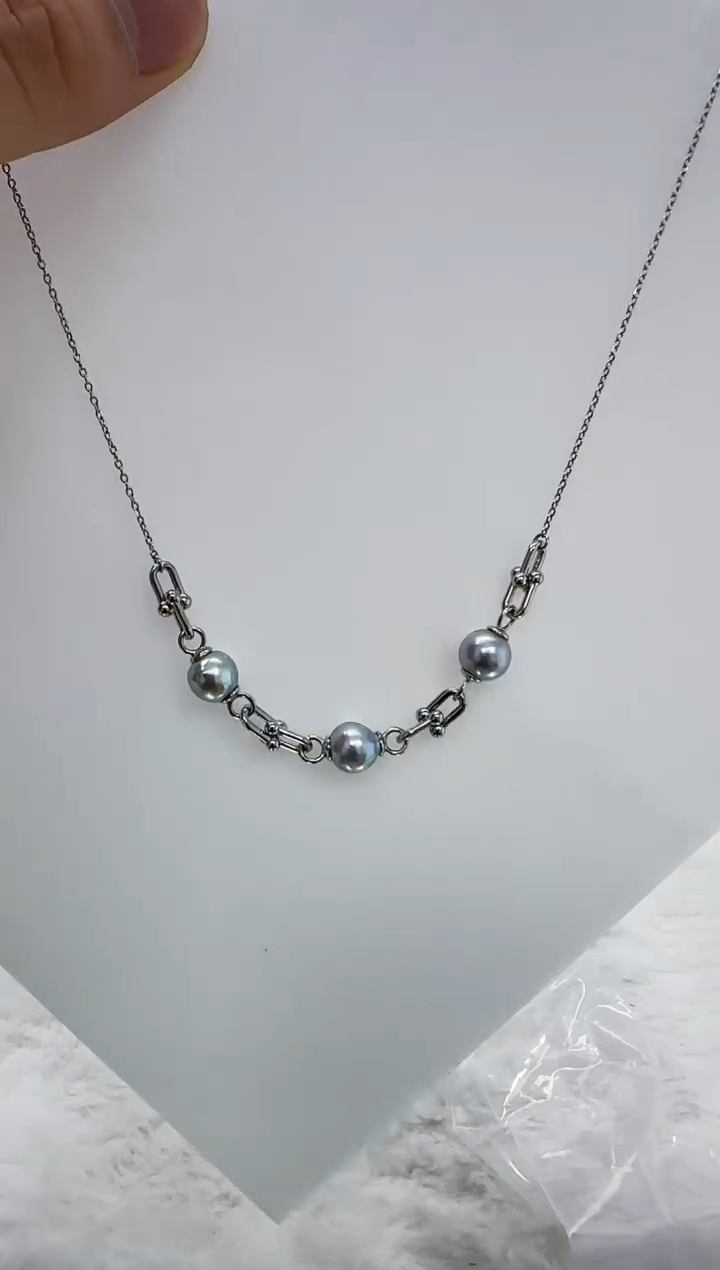 【闪购商品】海水珍珠DA银S925镶嵌c793 珍珠