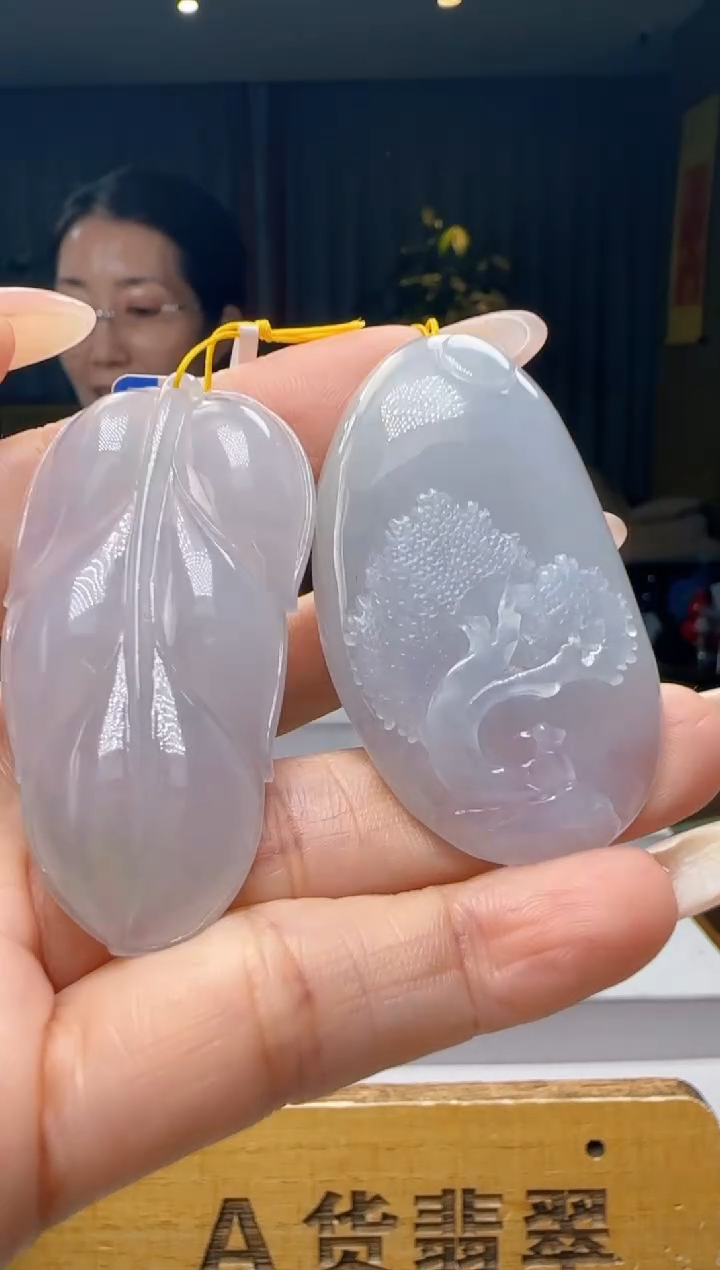 颈饰未镶嵌翡翠拍一发二YJ@@