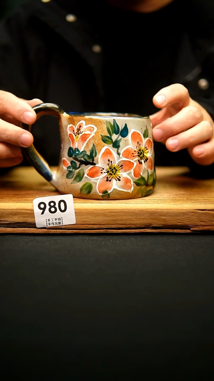 @@陶园瓷舍@@纯手工手绘@高温釉下彩