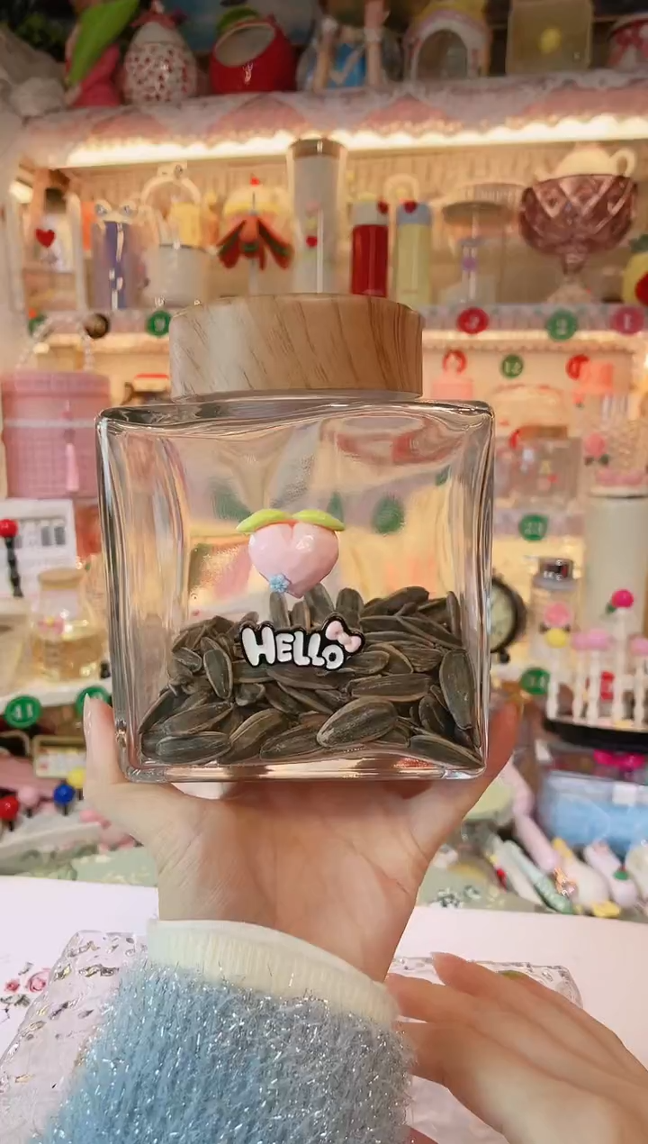 【闪购商品】摆件方形蜂蜜罐品质好，发货快，放心拍