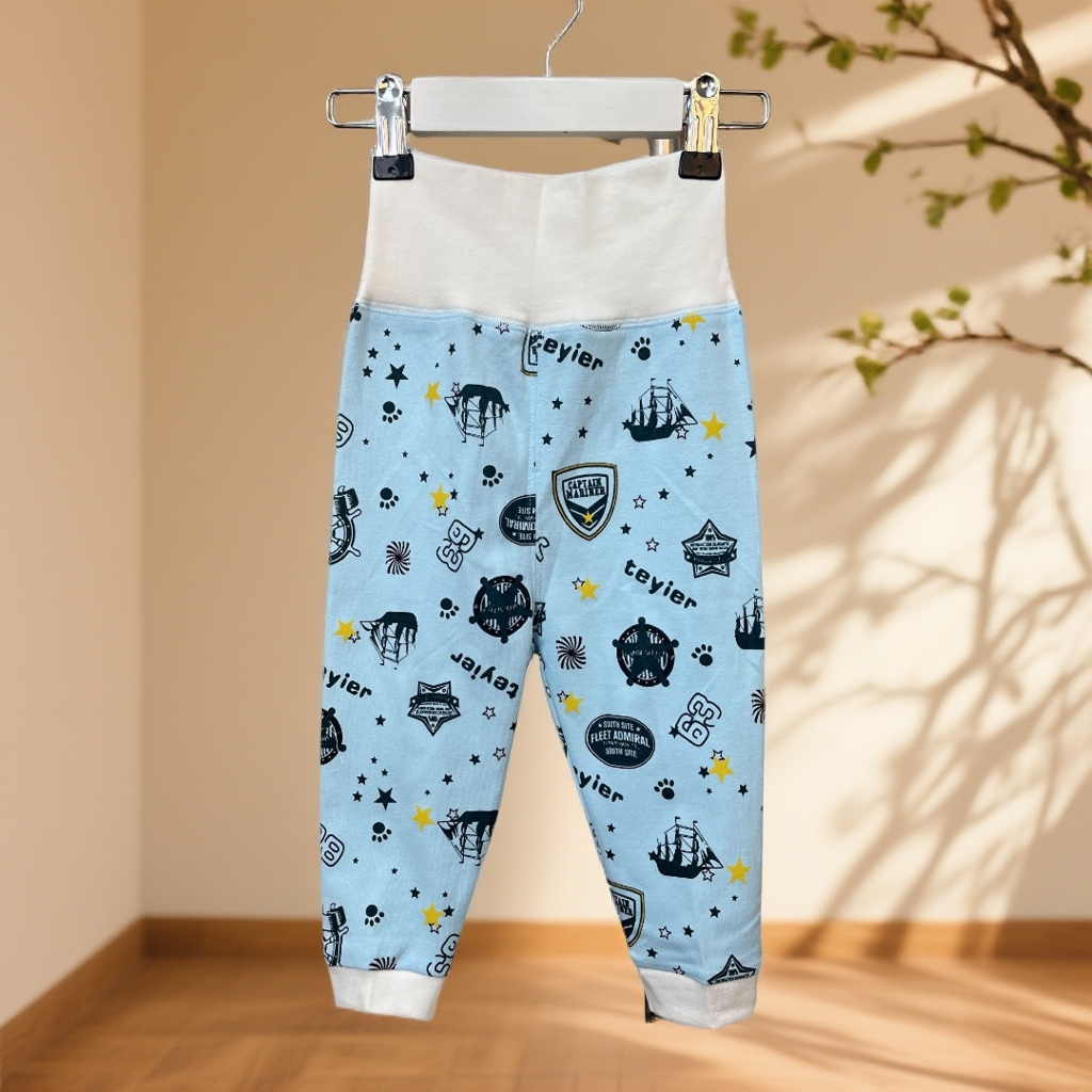 家居裤纯棉儿童清新风保暖裤婴儿宝宝防静电保暖休闲风秋裤裤子