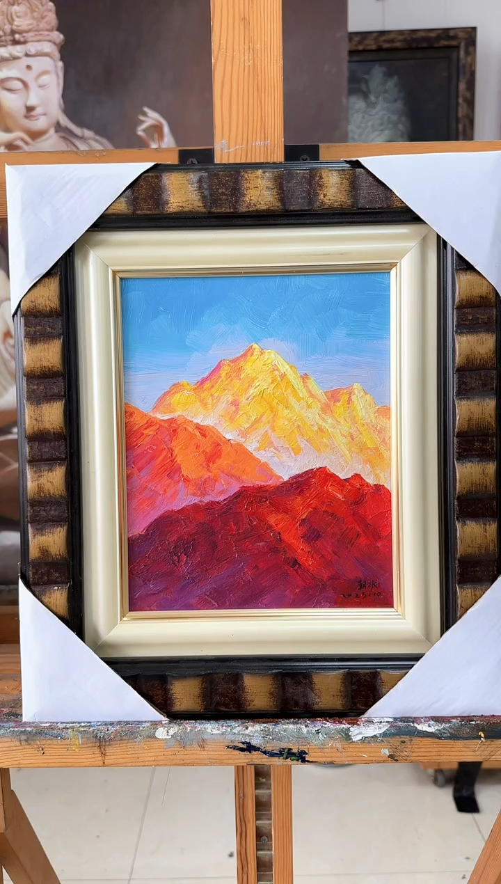 油画梁老师作品分享