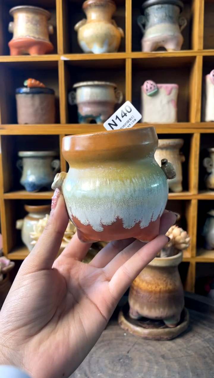 140内口6【多肉花盆多肉盆】